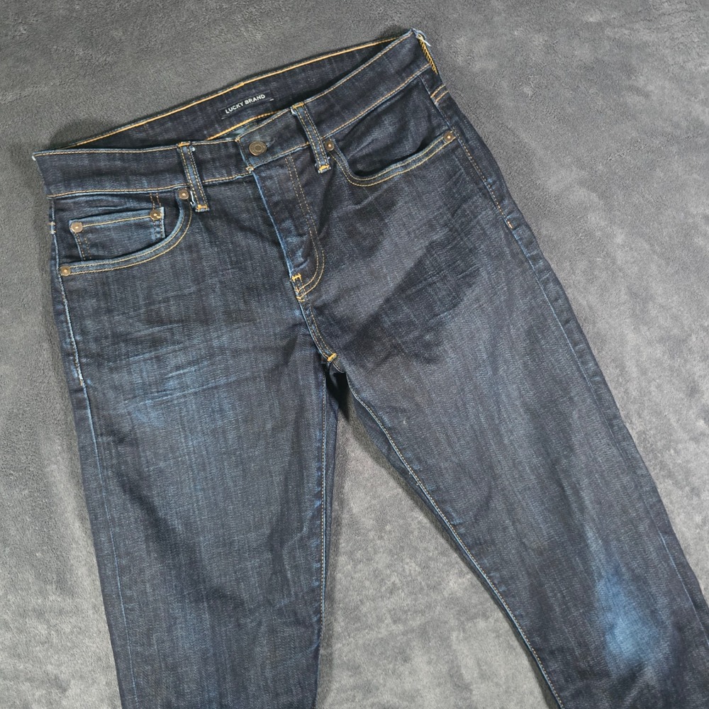 Lucky Brand Men's Straight Jeans in Dark Indigo